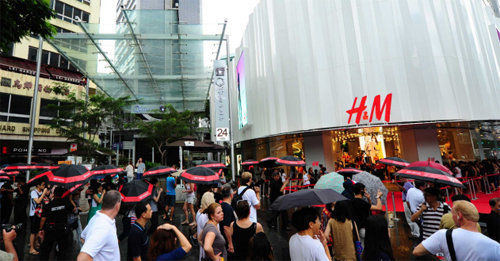 H&M 公布3月份销售业绩，同期增长26%