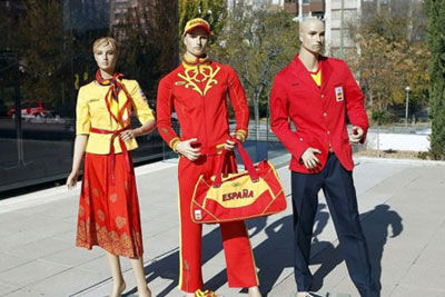 西班牙设计师抗议从国外购买本国奥运会服装