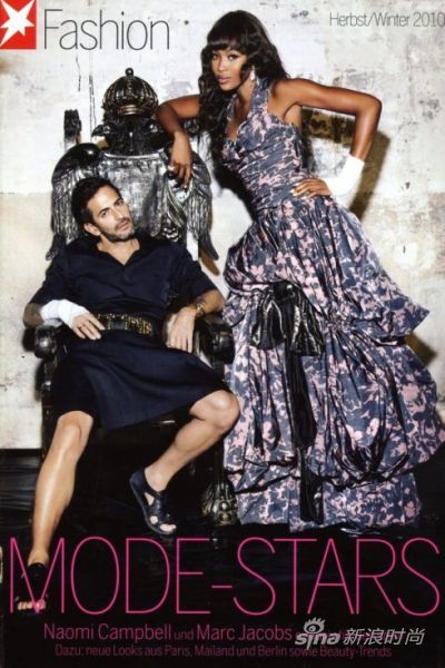 Marc Jacobs 和 Naomi Campbell，《Stern》
