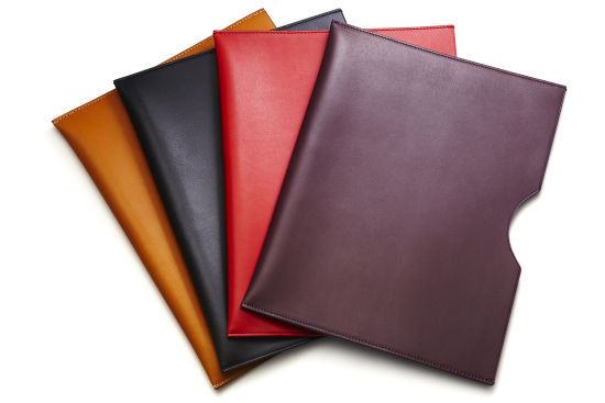 Asprey leather iPad case, 195