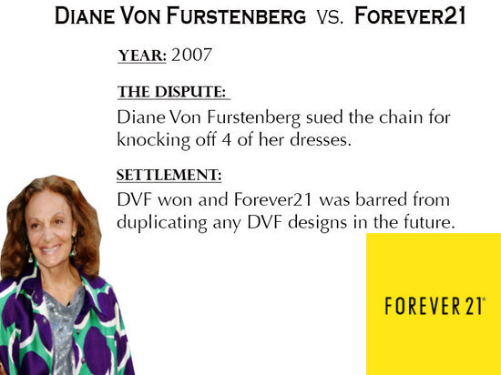 Diane Von Furstenberg VS Forever 21